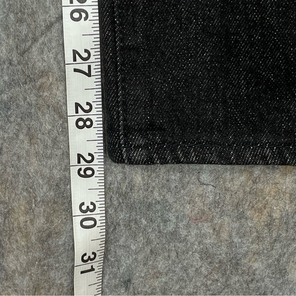 Levi’s 501XX Button Fly Black Denim Straight Leg Jeans Classiccore 36 x 29 - Picture 10 of 12